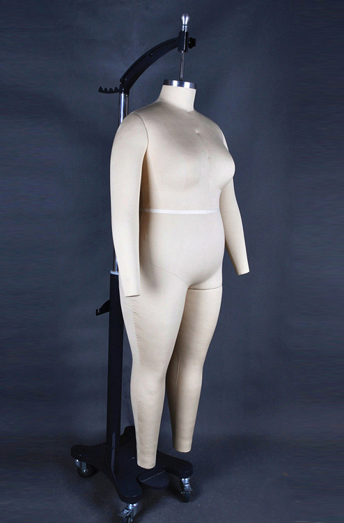 Male full-body adjustable plus size professional tailor dress form dressmaker collapsible shoulder dummy mannequin for sewing 06.jpg
